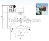 Platform davit