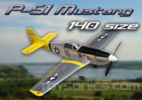 P51 Mustang 140 Size Rc Nitro