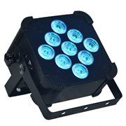 9X8W 4IN1 Battery Powered &amp;amp; Wireless DMX LED Par