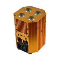4X4W 4IN1 Battery Powered &amp;amp; IR Remote LED Stage Light