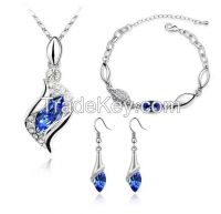 Fashion Crystal Jewelry Set 2015