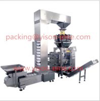 Combined weighing &amp; packing machine line