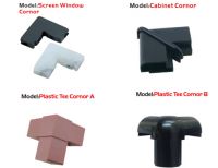 PVC Plastic T Corner connector for windows or doors