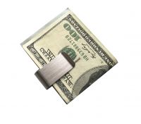 Stainless Steel Cash Money Clip Credit