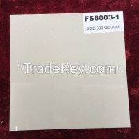 Polished porcelain floor tile soluble salt tiles 600*600mm