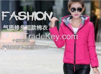 AA88Han edition thickening in the long winter women's wear cotton-padd