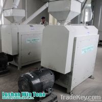 Grain dehulling machine