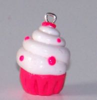 Sweet cupcake charms