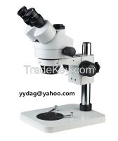 7X~45X Trinocular zoom stereo microscope continue microscope