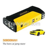 Auto emergency high quality & power portable car battery jump starter, mini power bank on wholesale from china with cheap price