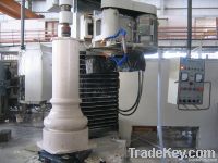 Column base cutting machine