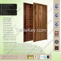 Timber Door with Groove - BS 476 Part 22, UL 10B or UL10C