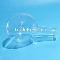 HUAOU Boiling Flask, Round Bottom, Long Narrow Neck, Boro 3.3 Glass, Boiling Flask