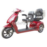 500W/800W Motor Disabled Electric Mobility Scooter with Deluxe Saddles