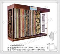 Single face cable-stayed flooring display cabinet for ceramic tiles