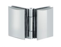 High precision hinge for shower door