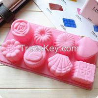 silicone heart soap molds