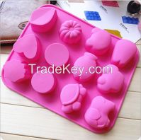 silicone ice cube tray