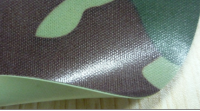 Camouflage PVC Coated Polyester Knitted Fabric for Chest Wader