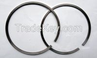 Piston, piston pin, piston ring