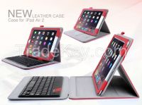  New Selling Products In Guangzhou Custom Design PU Leather Tablet Case For Apple iPad Air 2 With Keyboard 