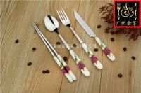 JZC013 | Stainless Steel Tableware, Utensils, Kitchenware & Dinnerware Sets