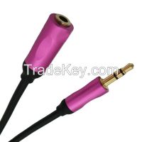 Audio cable, DC3.5 3P/Female to RCA DC3.5 3P/Male