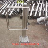 Metal Ground-Mounted Bike Rack Br01