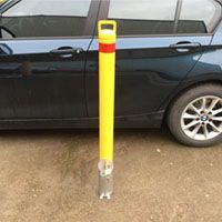 Removable Bollard RB11 Yellow