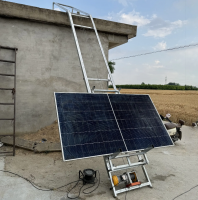 Solar Panels Electric Cargo Lift Lifting