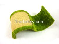 S Shape Sisal And Plush Cat