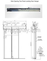 Side Opening Two Panel Landing Door Hanger