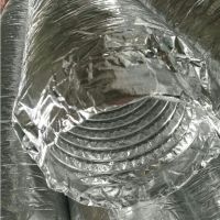 Popular demand noise reduction  cheap price 4 in x10mts flexible acoustic insulated ducting