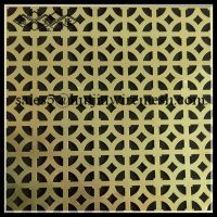 laser cut factory aluminum perforated decorative metal mesh