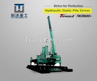 Hydraulic pressure static pile driver