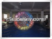 2016 new arrival glow zorb ball inflatable zorb ball for sale