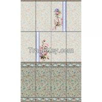 300*600mm Ceramic wall tiles with decoration border ,Tulips design for whole effect and best price