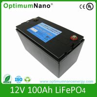 Custom design 12v 100ah lithium ion caravan battery