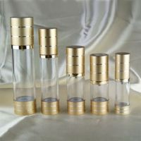 Airless pump bottles