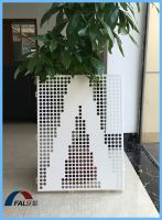 Metal Aluminum Decorative Engraved Perforated Sheet Panel For Exterior Wall Decoration