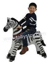 Tobys Plush Pony Cycle Walking Horse