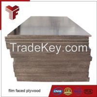 Competitive price brown color 12mm film faced plywood