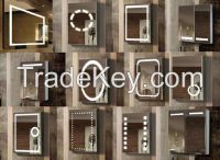 LED Touch Switch The Latest High-End Popular Bathroom Cabinet Mirror-Dm909