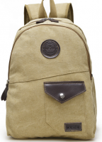 wholesale retro canvas computer backpack