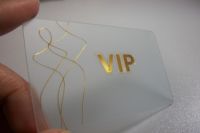 New 2016 VIP Transparent Card Design