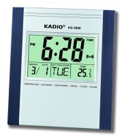 Digital Clock Wall Clock LCD Clock WITH CALENDER KD-3808