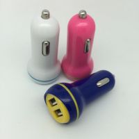 Hot Sell Double USB Car Charger, for Mobil Phone Charger