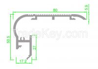 aluminum LED profile for stair and loor