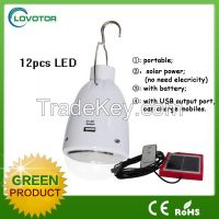 Solar light dc led lighting with solar panel