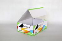 Custom Packaging Paper Box with Open Side on Top